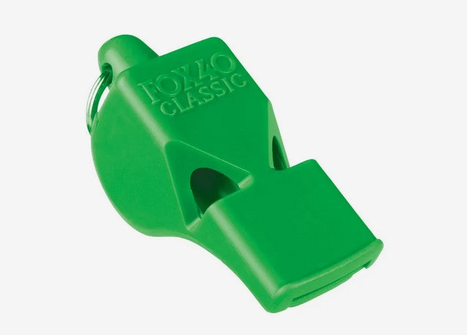 Fox 40 Classic Whistle with Lanyard - Loud Referee Whistle for Sports, Coaching, Lifeguards & Emergency Situations