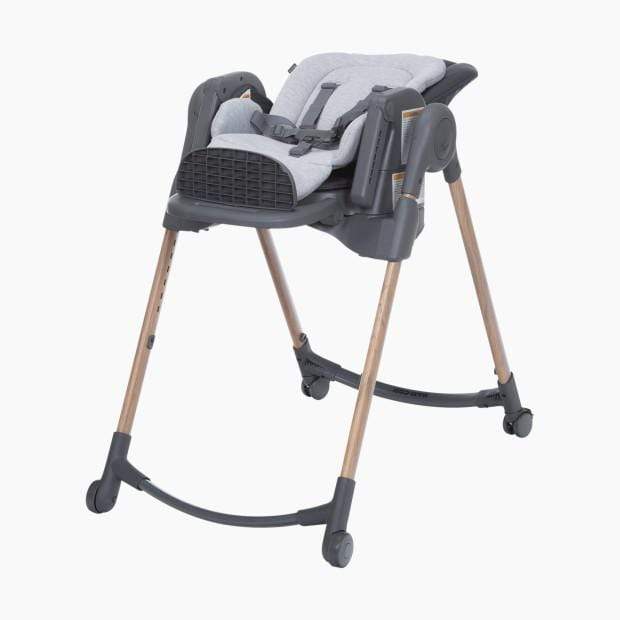 Maxi Cosi Minla 6-in-1 Adjustable Baby High Chair for Infants & Toddlers - Convertible Dining, Feeding, and Play Seat for Home & Restaurant Use