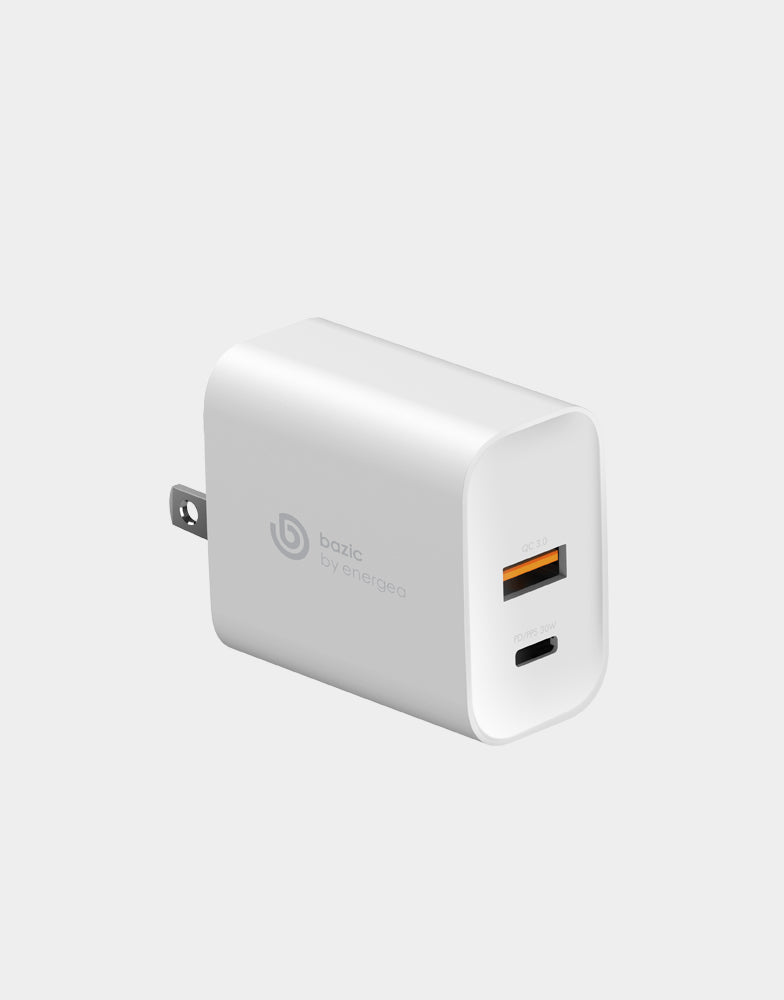 GOPORT PD30 USB C Fast Charger - 30W Compact Power Adapter for iPhone 15/14/13, Samsung Galaxy, iPad, MacBook - Perfect for Travel, Home & Office Use