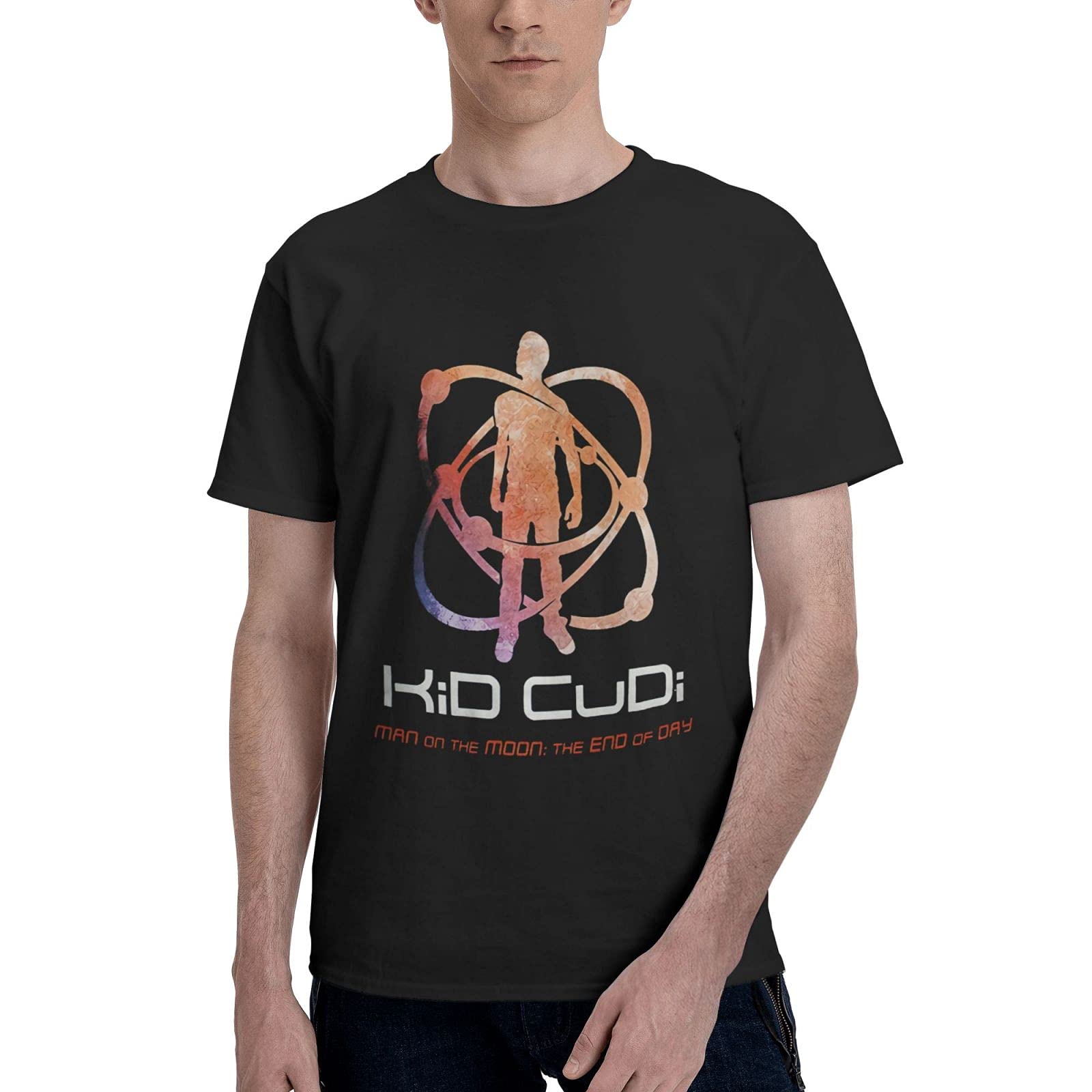 Custom Men's Round Neck Short-Sleeve T-Shirts - Breathable Cotton Tees for Casual Wear & Summer Outfits
