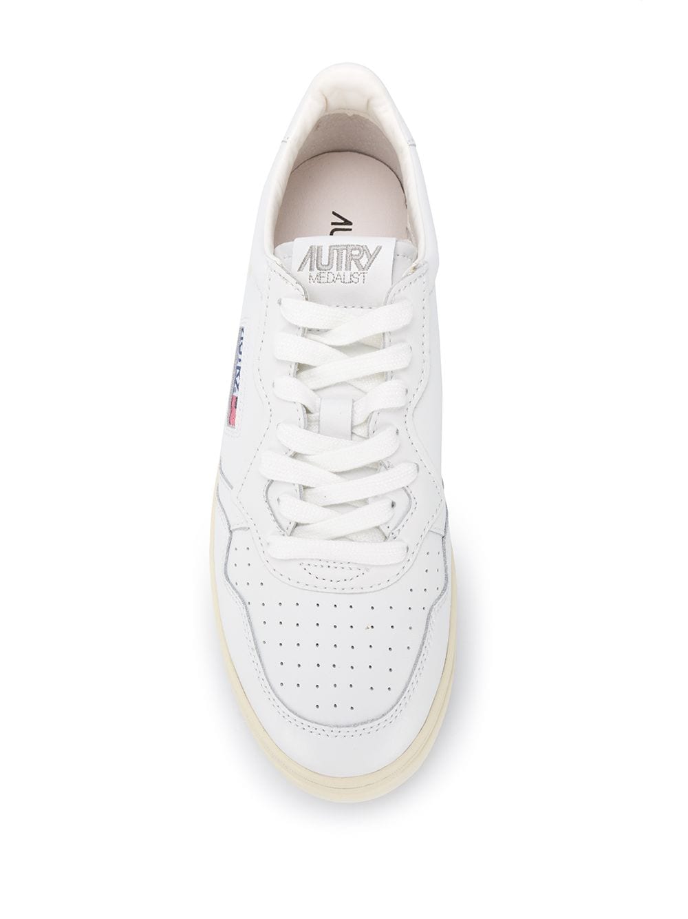 Autry White Sneakers for Women & Men - Classic Retro Athletic Shoes for Casual Wear, Running & Gym Workouts