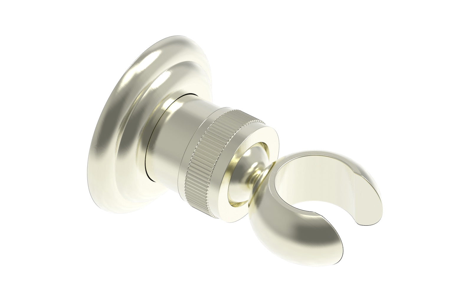 K6001 Adjustable Handheld Shower Wall Bracket - Heavy Duty Stainless Steel Shower Head Holder for Bathroom, Spa & RV Use
