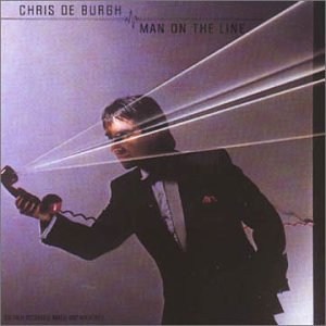 Man on the Line by Chris de Burgh - Vintage Vinyl Record | Classic Rock Music Collection | Perfect for Home Listening & Gift Giving