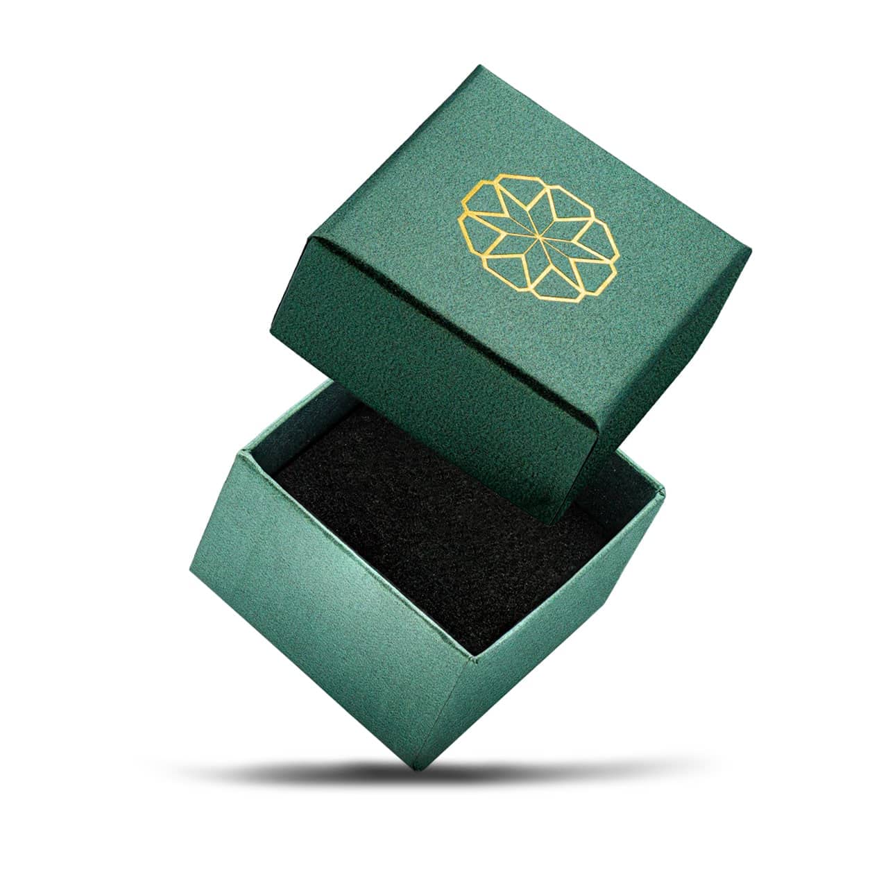 925 Sterling Silver Bamboo Thumb Ring for Yoga & Meditation