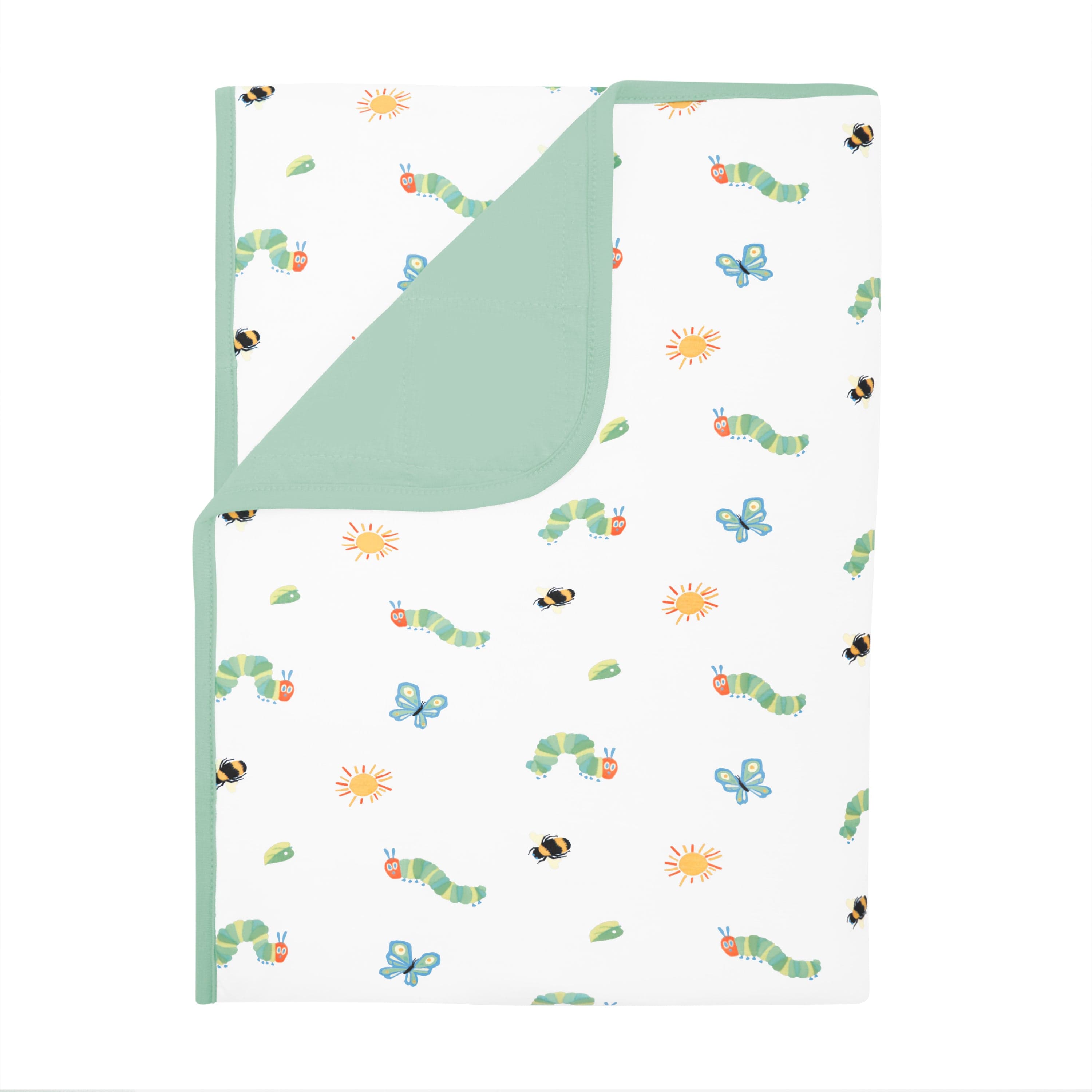 Soft & Cozy Toddler Blanket with The Very Hungry Caterpillar™ Design - Perfect for Nursery, Stroller & Bedtime - Cute Baby Gift for Boys & Girls
