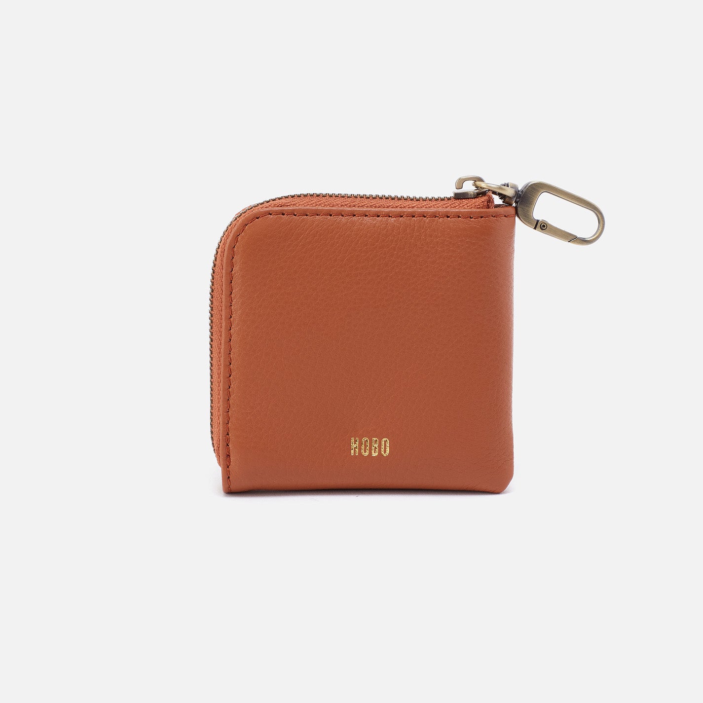 Premium Pebbled Leather Cass Small Pouch in Butterscotch - Stylish Crossbody Bag for Women, Perfect for Everyday Essentials, Travel & Work Accessories
