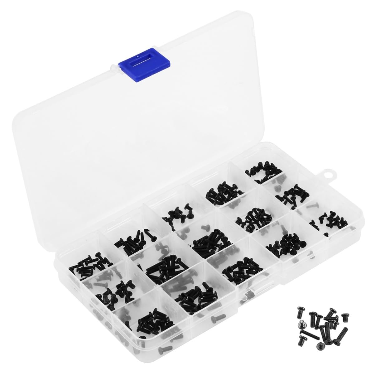 Homoyoyo 900 Pcs Universal Laptop Repair Screws Kit - Computer Repair Accessories, Martini Shaker Lid Replacement Screws Assortment for Laptop, PC, and Electronic Device Maintenance