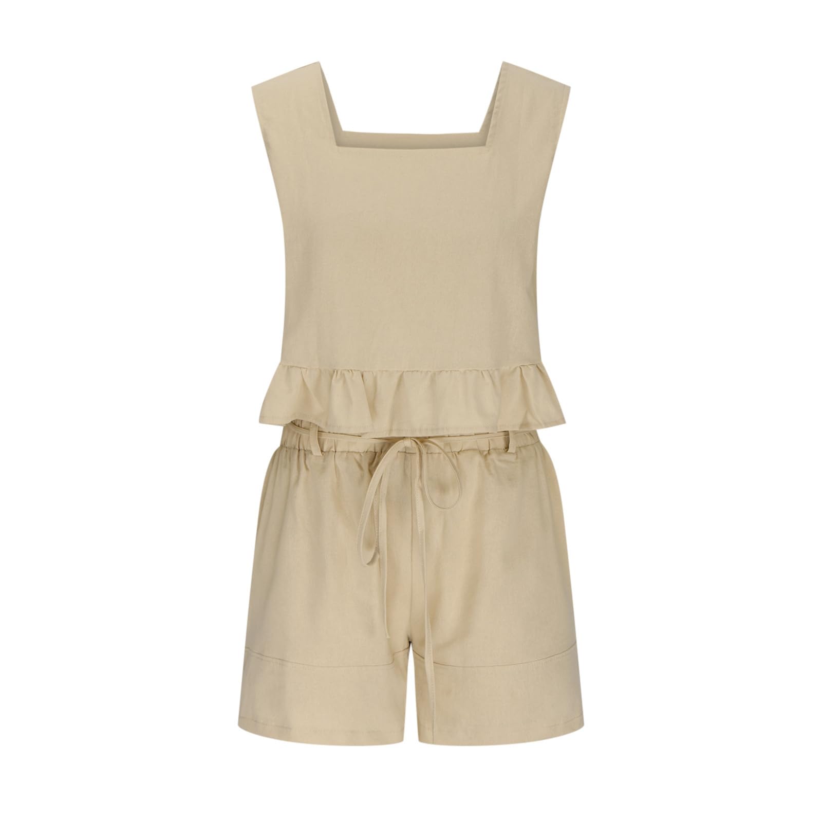 2 Piece Summer Outfits for Women - Linen Shorts & Dress Beach Vacation Sets | Casual Beachwear, Bridal Getaway Outfits & Tropical Holiday Ensembles