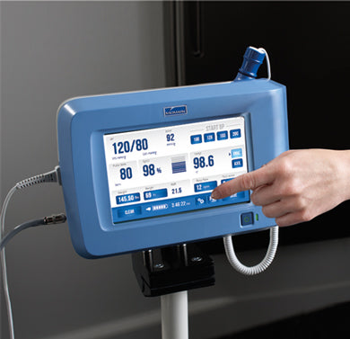 MIDMARK® Digital Vital Signs Monitor - Accurate Blood Pressure, Pulse, Oxygen & Temperature Measurement for Home & Clinical Use