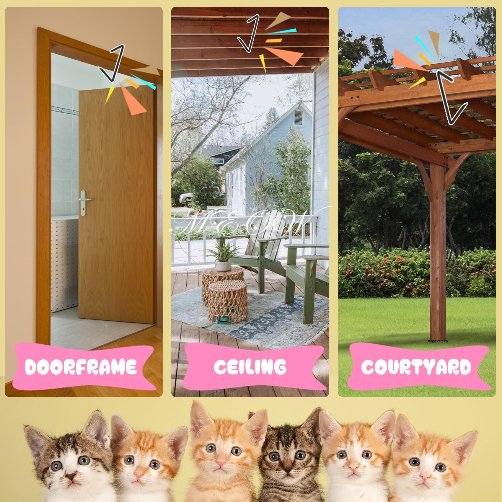 5-Piece Interactive Cat Toys Set with Sound & Bell - Stimulate Hunting, Chase & Mental Exercise for Indoor Cats & Kittens - Perfect for Playtime, Exercise & Bonding