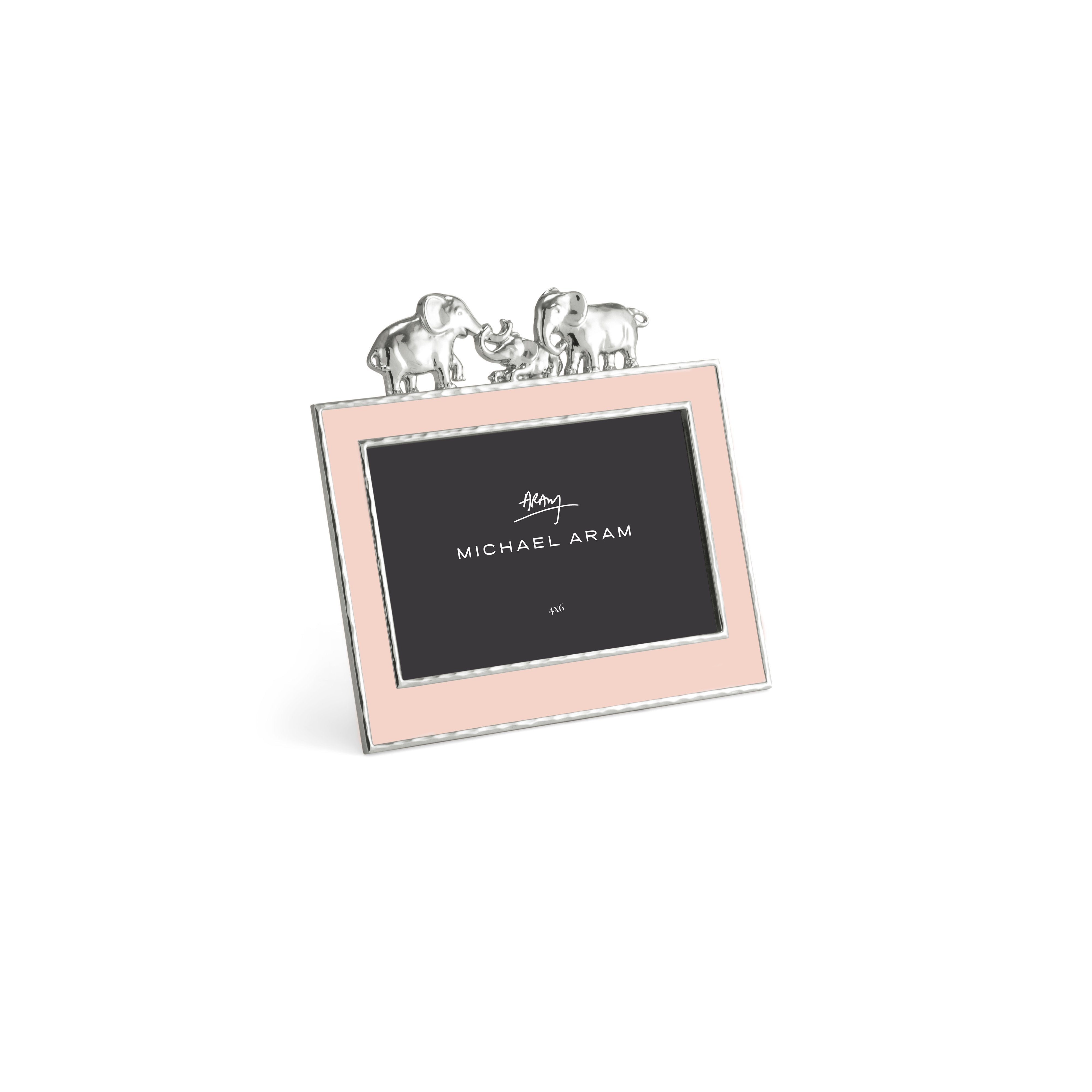 4x6 Elephant Photo Frame - Elegant Home Decor for Pictures, Wall Art, and Gift Ideas | Perfect for Living Room, Bedroom, and Office Display