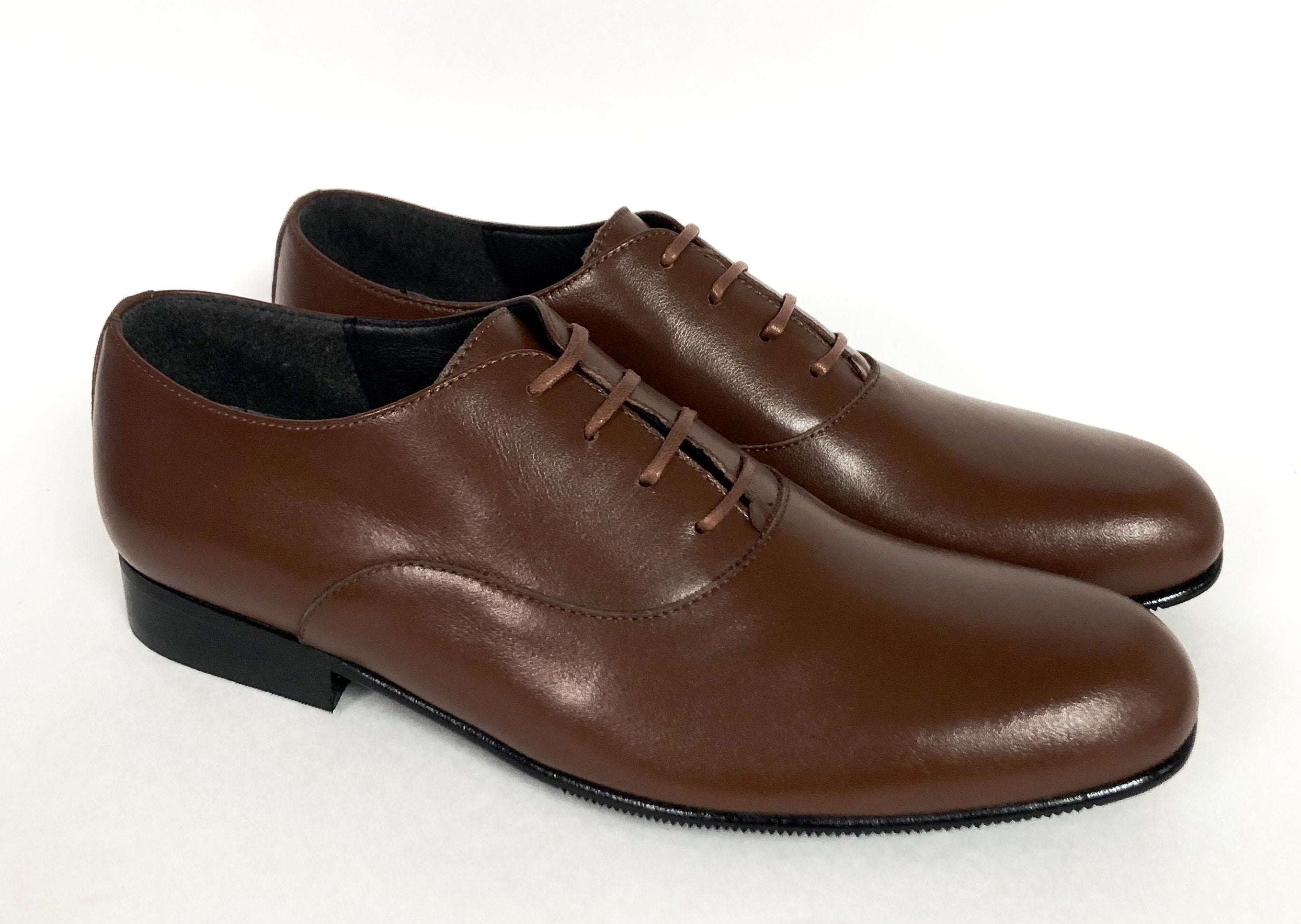 Men's Atlanta Moccasin Luggage Lace Dress Shoes - Comfortable Business Casual Loafers for Office, Travel & Formal Occasions