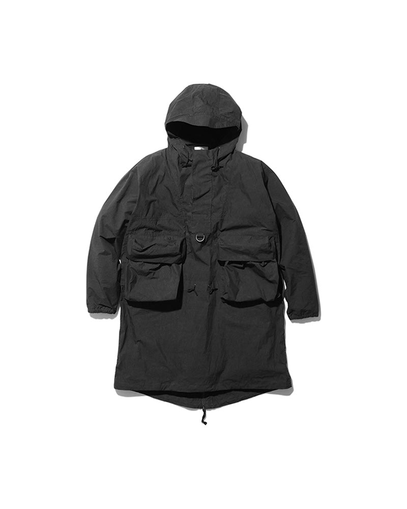 Indigo C/N Anorak Jacket - Lightweight Waterproof Windbreaker for Outdoor Hiking & Camping