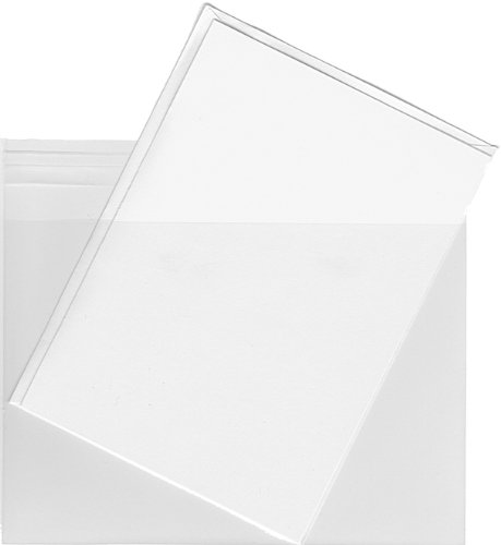 Clear Plastic Envelope Bags A7 Size (7 7/16