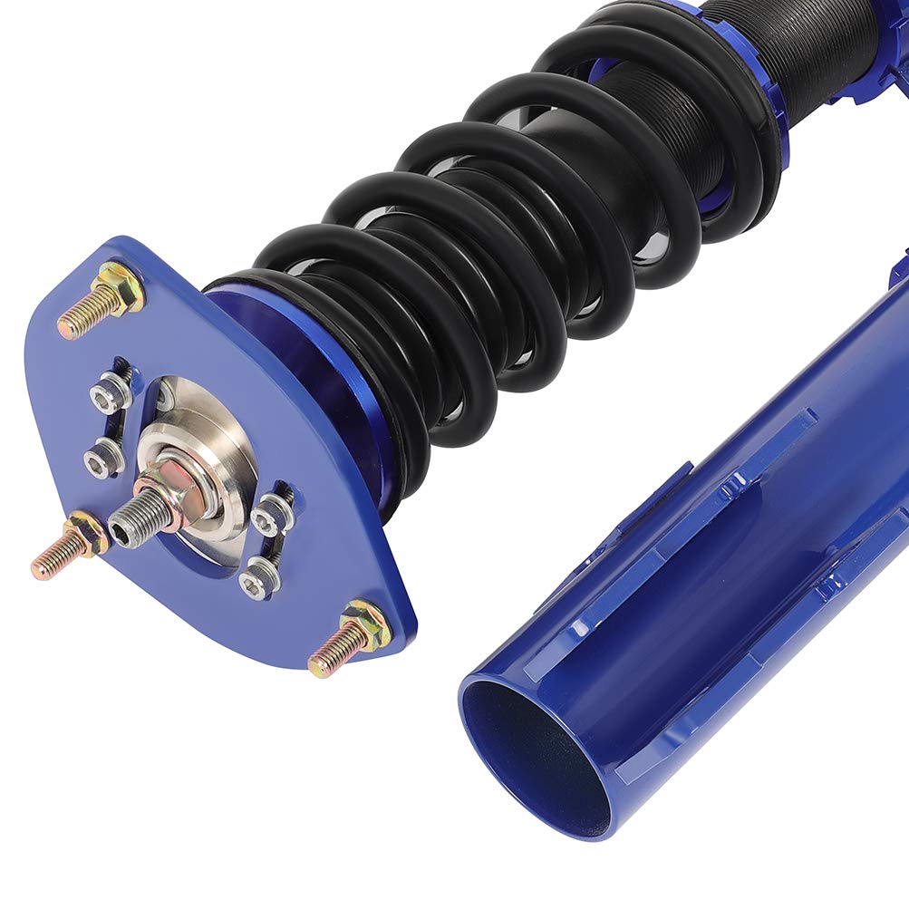 High-Performance Complete Coilovers Struts Shocks Replacement Kit for 2000-2005 Toyota Celica - Blue | Enhanced Ride Comfort & Handling | Perfect for Street Racing & Daily Driving