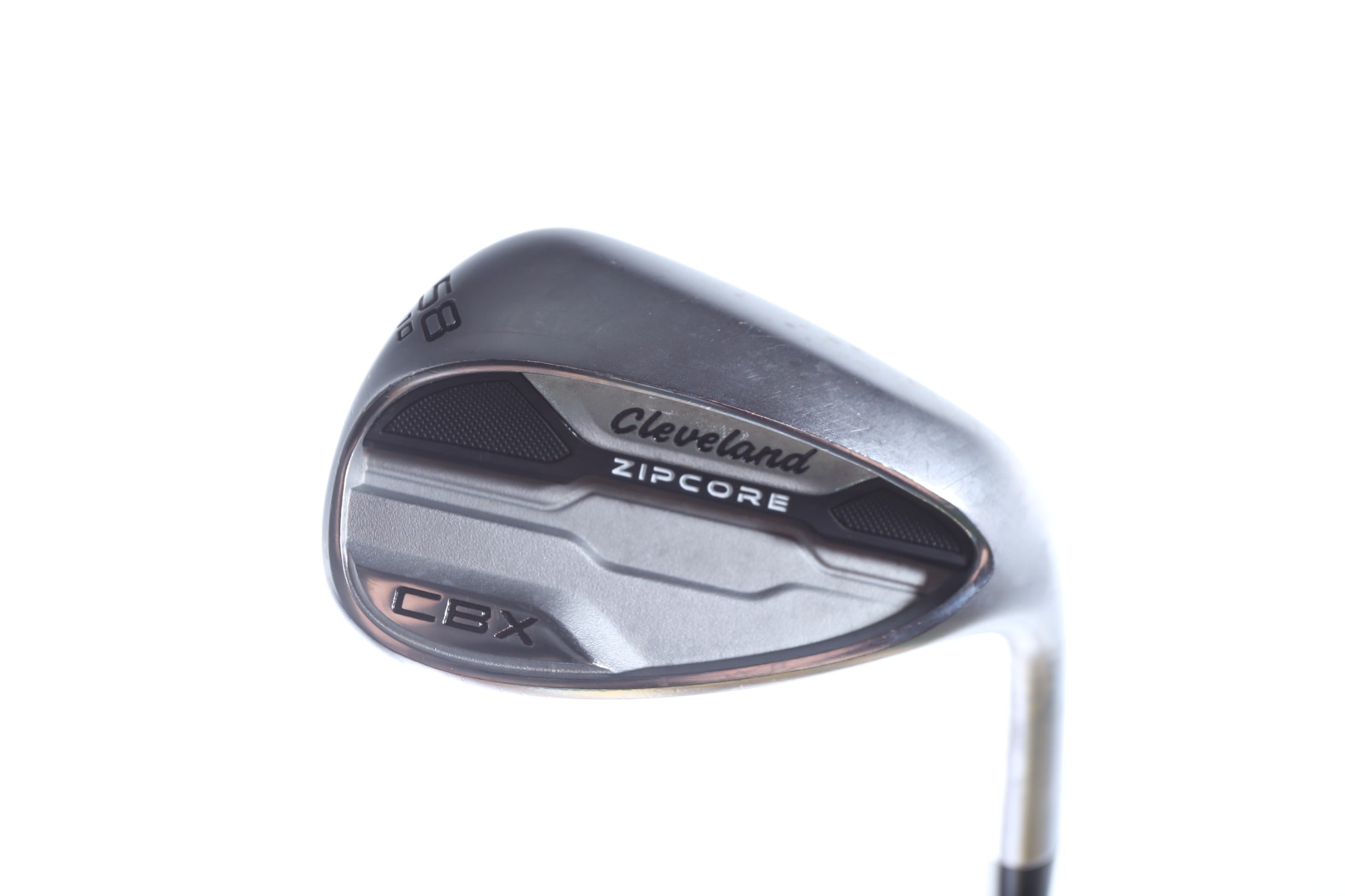 Used Cleveland CBX ZipCore Satin Lob Wedge 58° Right Handed Stiff Flex Golf Club - Perfect for Short Game Shots & Bunker Play