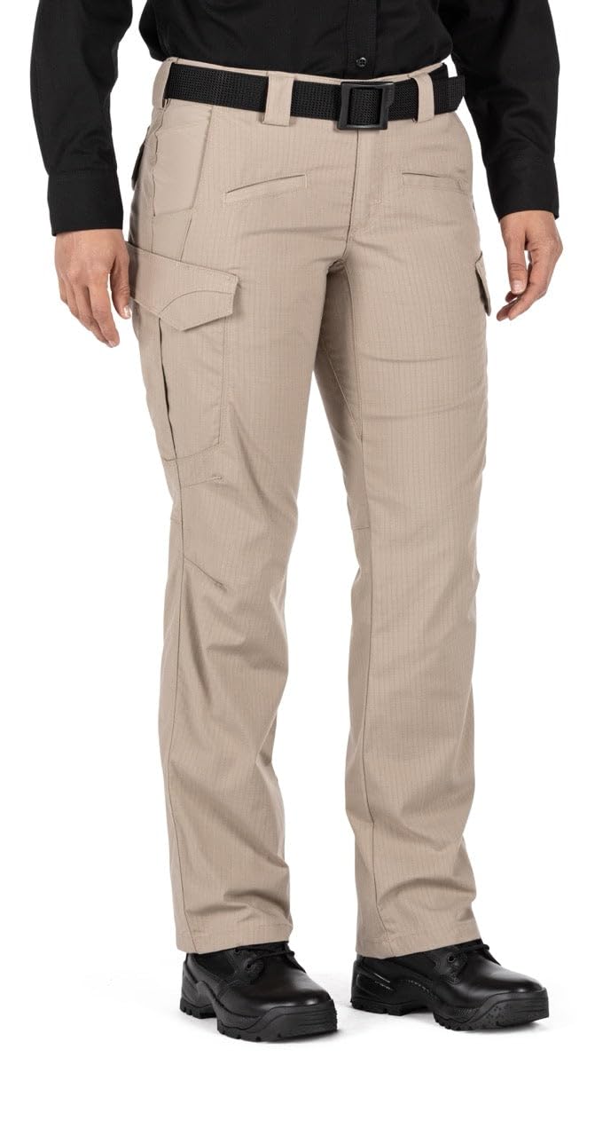 5.11 Tactical Women's Icon Pants with 12 Pockets | Gusseted Crotch for Mobility | Style 64447 | Perfect for Outdoor Adventures, Hiking & Tactical Training