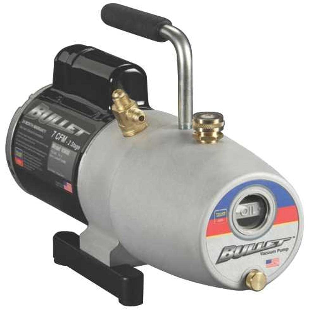 Yellow Jacket 93600 Vacuum Pump - HVAC Refrigeration AC Recharge & Air Conditioning Repair Tool for Professional Technicians - Perfect for Auto Shops, Home DIY, and HVAC Maintenance
