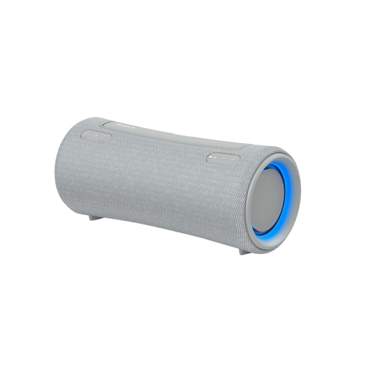 Sony SRS-XG300 X-Series Wireless Portable Bluetooth Party Speaker with Hard Travel Case Bundle - Light Gray | High-Power 30W Sound, IP67 Waterproof, 25-Hour Battery | Perfect for Outdoor Parties, Beach Trips & Camping Adventures