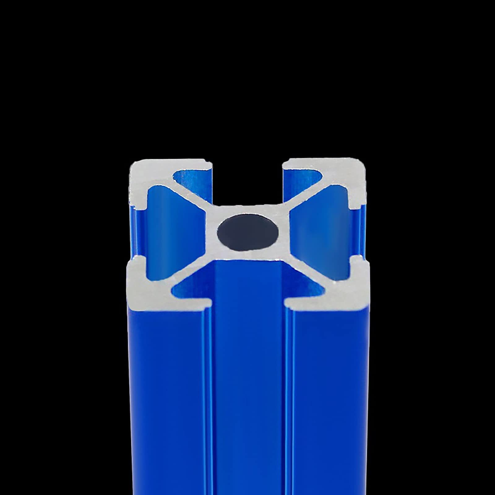 2020 T-Slot Aluminum Extrusion Profile - European Standard Anodized Blue Linear Rail Guide Frame for 3D Printer & CNC Machine DIY Projects (2300mm/90.55