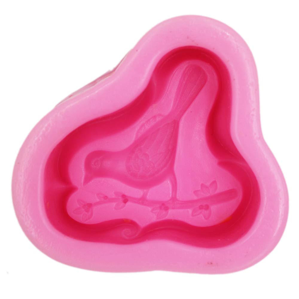 Longzang Bird Silicone Soap Molds for DIY Handmade Crafts - Perfect for Bath Bombs, Candle Making & Home Decor Gifts