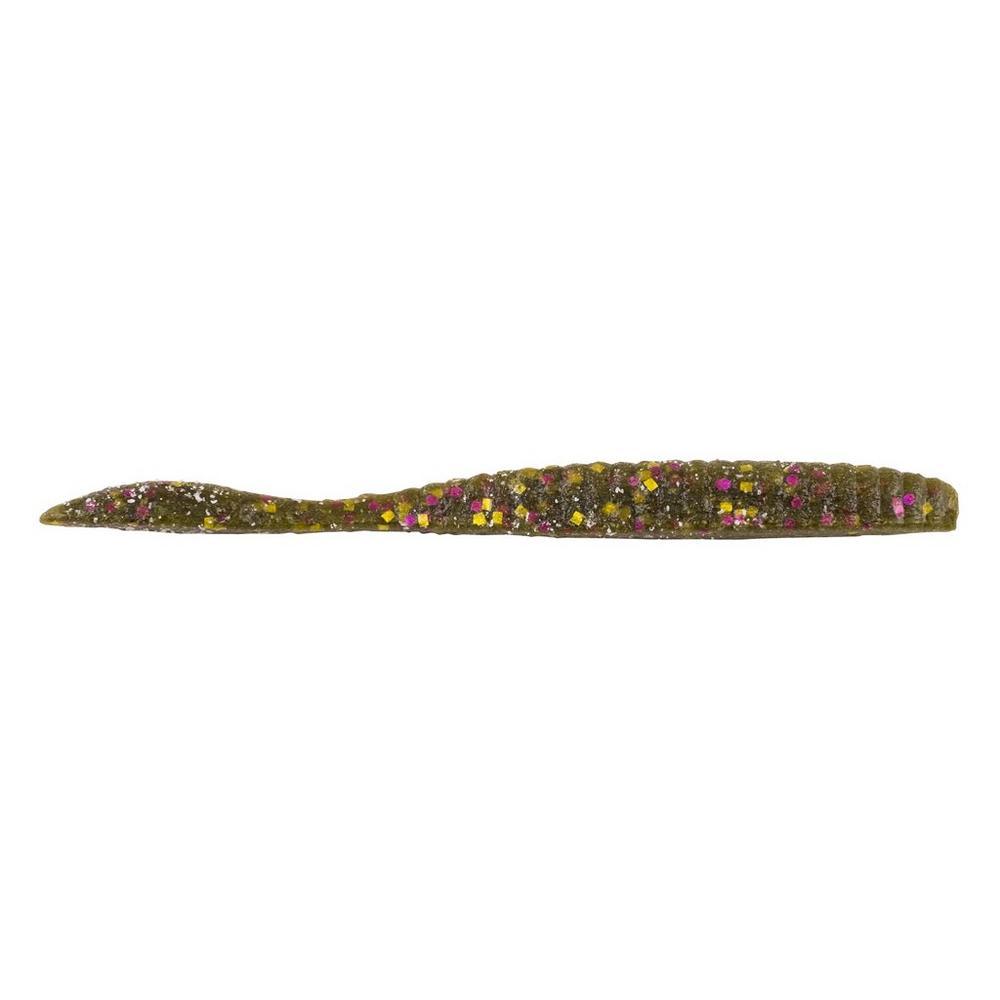 Berkley PowerBait MaxScent Flat Worms - Premium Scented Soft Plastic Fishing Lures for Bass, Trout & Panfish - Ideal for Freshwater & Saltwater Fishing, Casting & Jigging