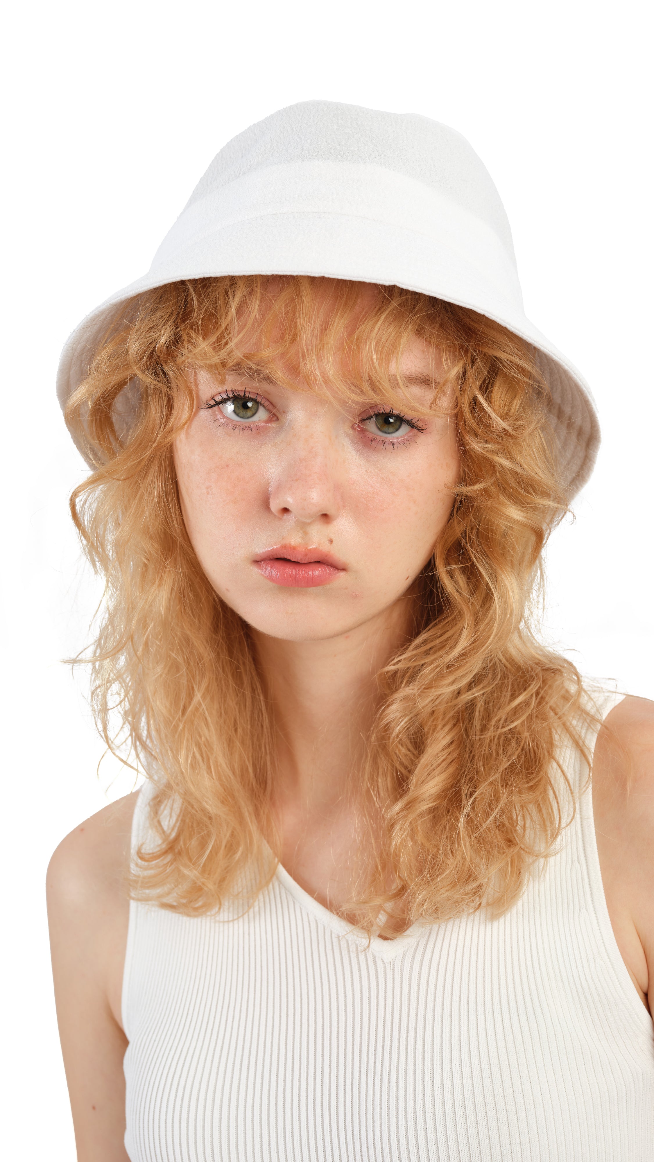 Wrinkled UFO Bucket Hat for Men & Women - Vintage Sun Protection Outdoor Hat for Hiking, Beach, and Festival