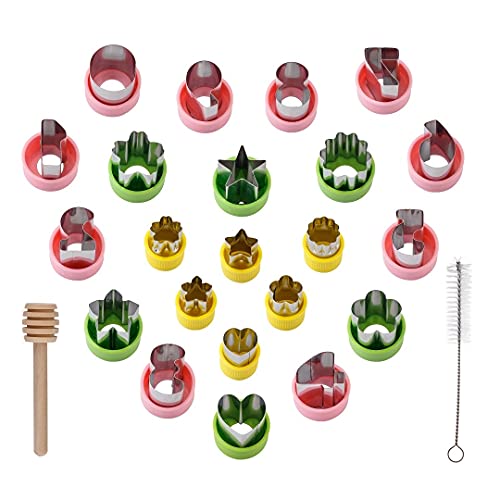 23Pcs-Fruit Cutters