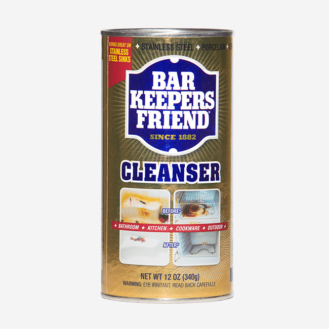 Bar Keepers Friend All-Purpose Cleaner - Stain Remover & Polish for Kitchen, Bathroom, Cookware & More | Safe for Stainless Steel, Copper & Ceramic Surfaces