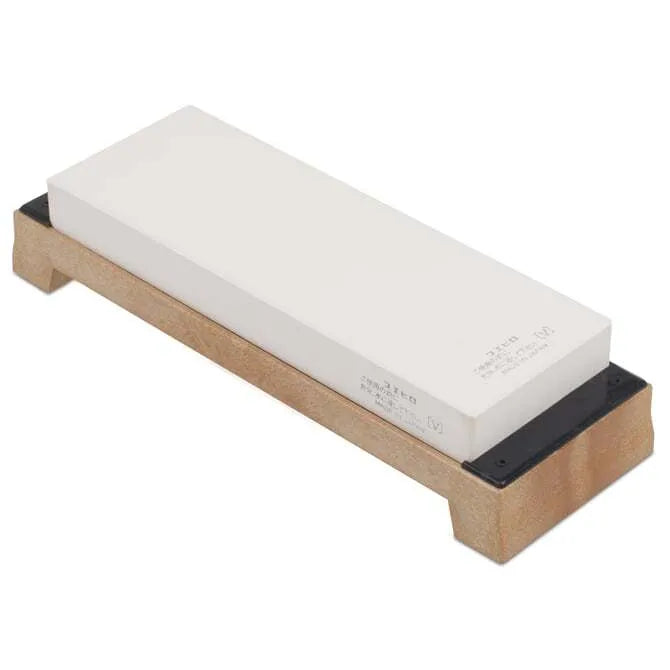 Premium 6000 Grit Japanese Whetstone with Bamboo Stand - Professional Knife Sharpening Stone for Kitchen, Hunting & Chef Knives - Perfect for Home Cooks & Culinary Enthusiasts