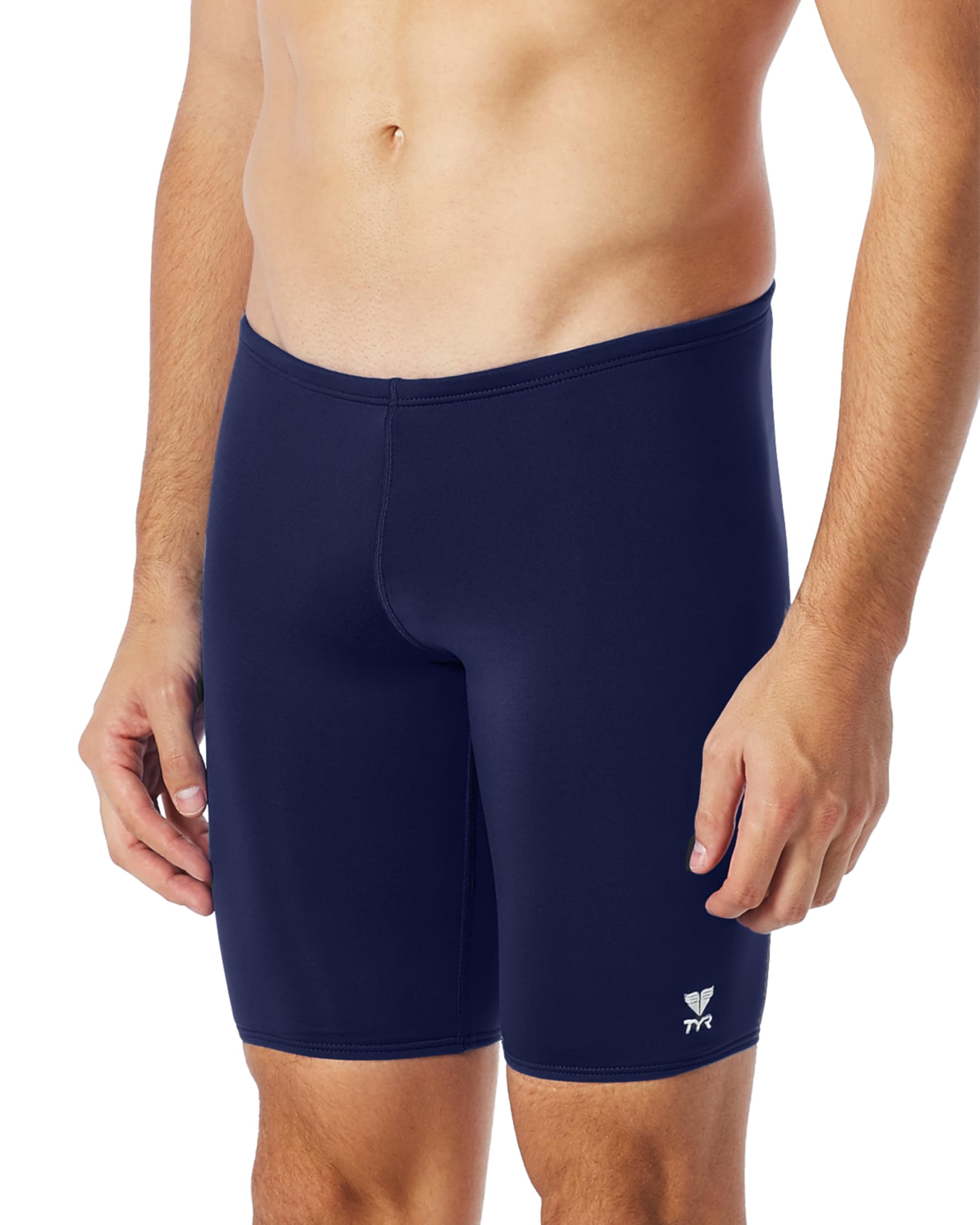 TYR Men's Durafast One Jammer Swimsuit - High Performance Competitive Swimwear for Training & Racing - Perfect for Lap Swimming, Triathlons & Water Sports