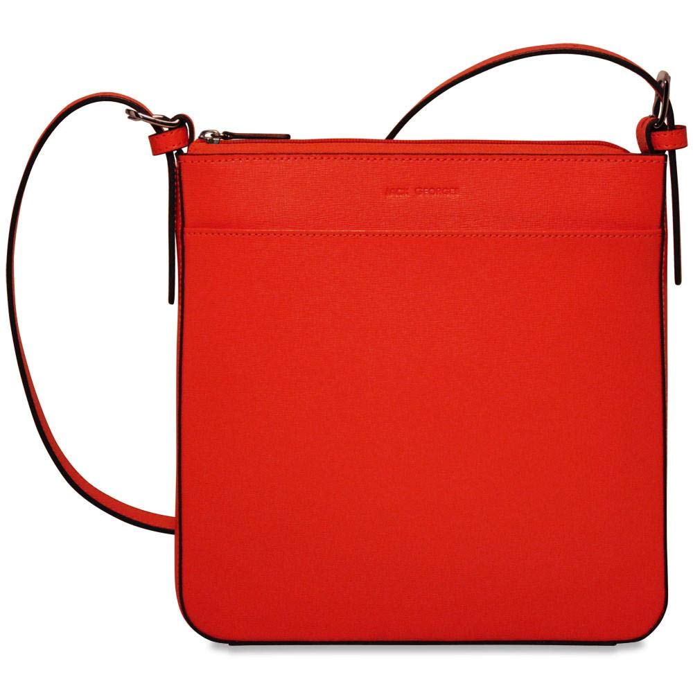 Chelsea Silka Crossbody Bag #5880 - Stylish Red Leather Purse for Women | Perfect for Work, Travel & Everyday Use