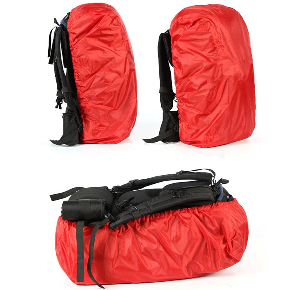 Shanrya Waterproof Backpack Cover - Rain Protector for Hiking, Camping & Travel | Lightweight & Compact for Easy Storage | UV Sun Protection | Perfect for Outdoor Activities Like Cycling, Trekking & Daily Commute