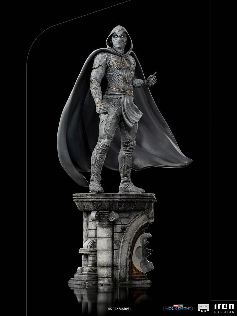 Iron Studios Moon Knight BDS Art Scale Statue 1/10 - Premium Collectible Figure for Marvel Fans | Perfect for Home Display, Office Decor & Comic Book Collections