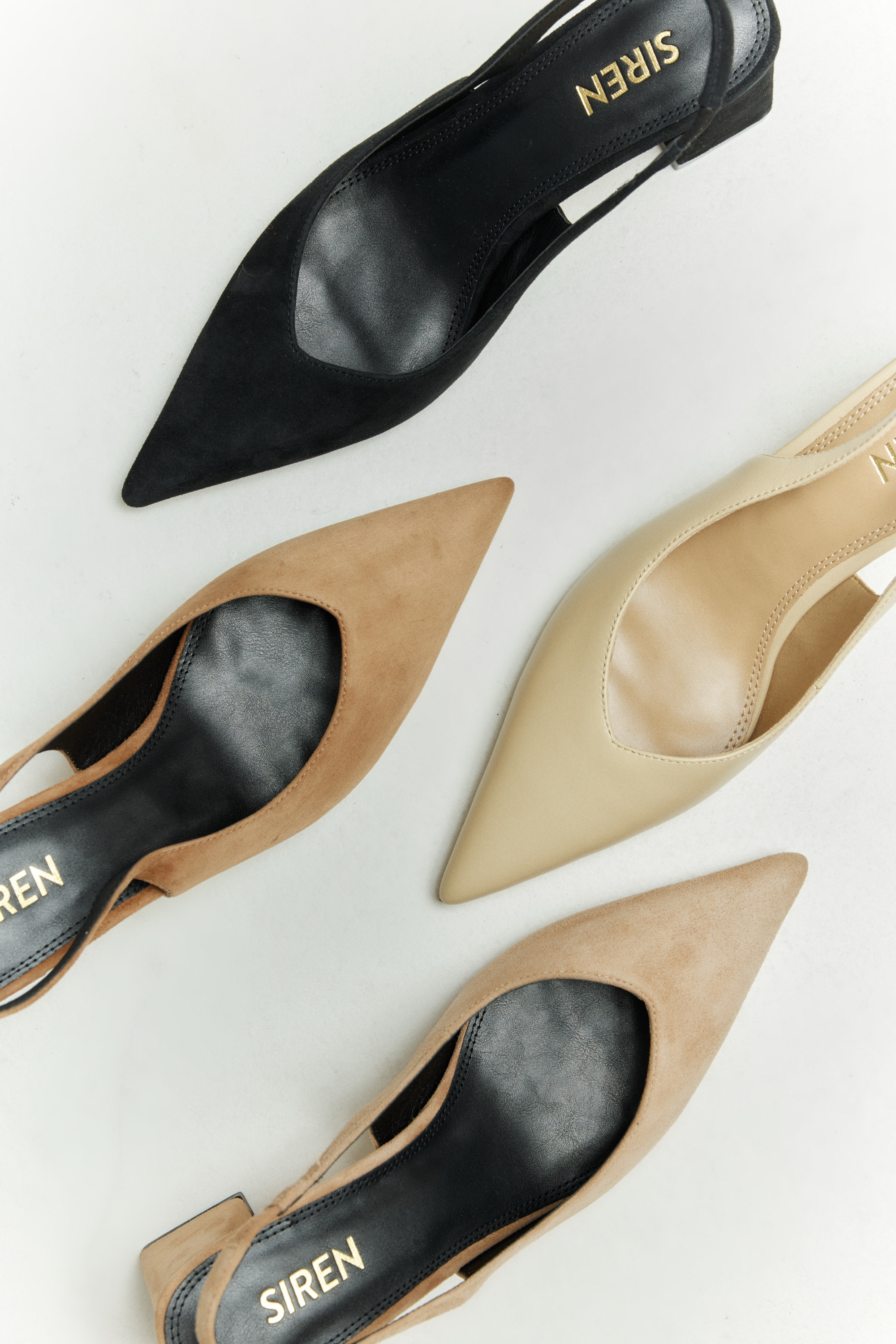 Yankee Slingback Block Heel Shoes - Camel Tan Suede Pumps for Women | Comfortable Mid Heel Dress Shoes for Office, Party & Special Occasions