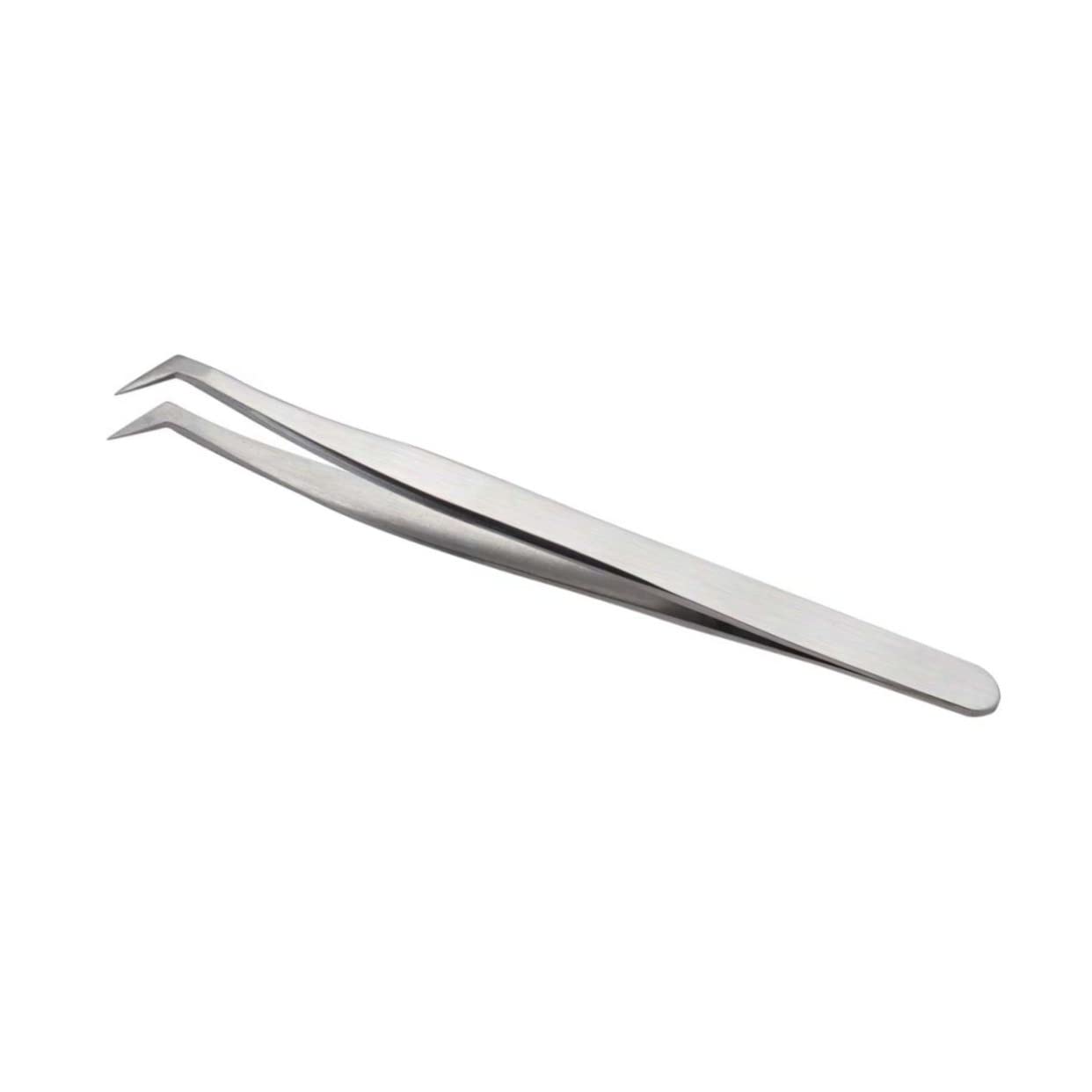 **Premium Stainless Steel False Eyelash Tweezers & Applicator – Precision Makeup Tool for Women – Perfect for Lash Extensions, DIY Makeup & Professional Salon Use**