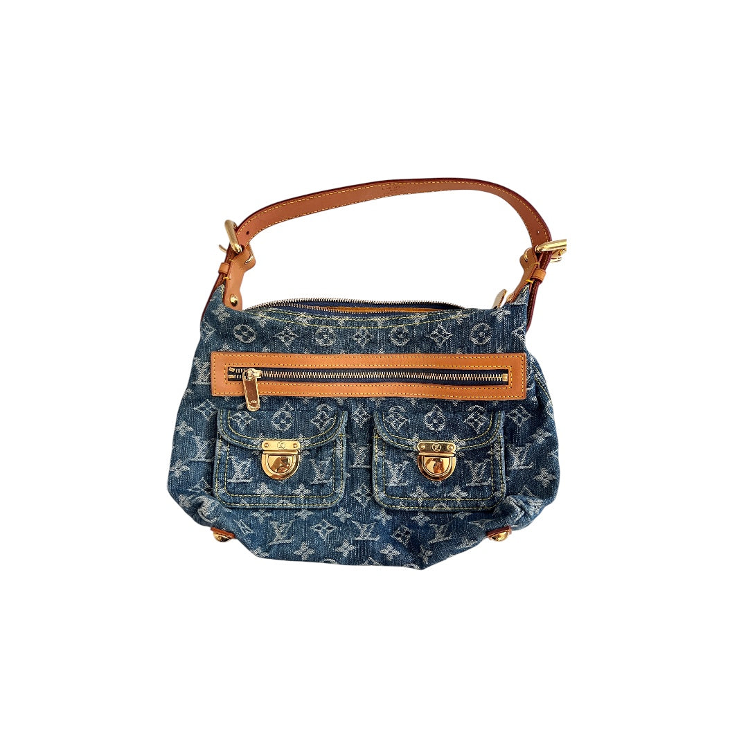 Authentic Louis Vuitton Blue Shoulder Bag - Small Crossbody Purse for Women | Perfect for Daily Use, Travel & Date Night