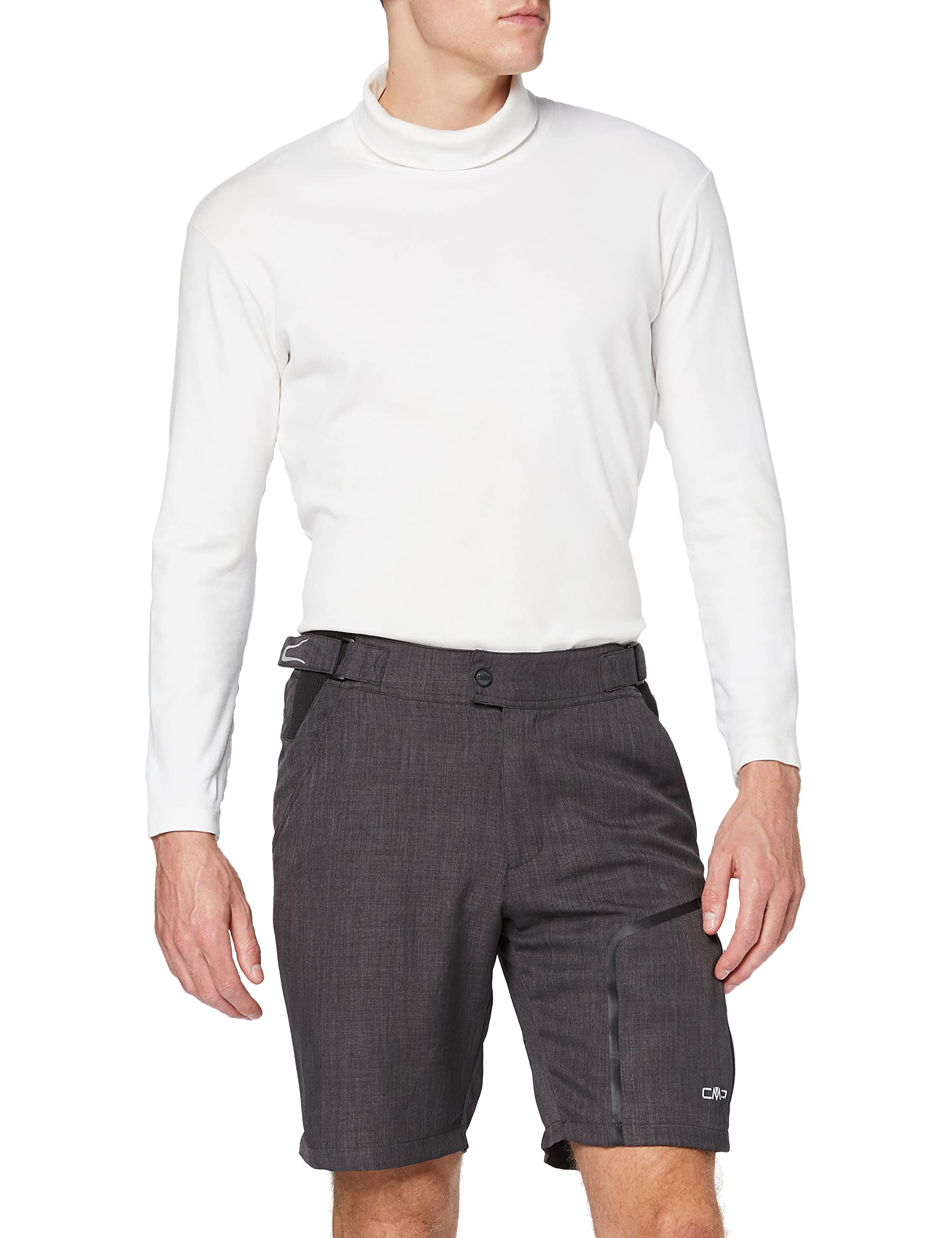 Men's Quick-Dry Bermuda Shorts with Mesh Lining - Comfortable Athletic & Casual Wear for Cycling, Running, Gym & Outdoor Activities