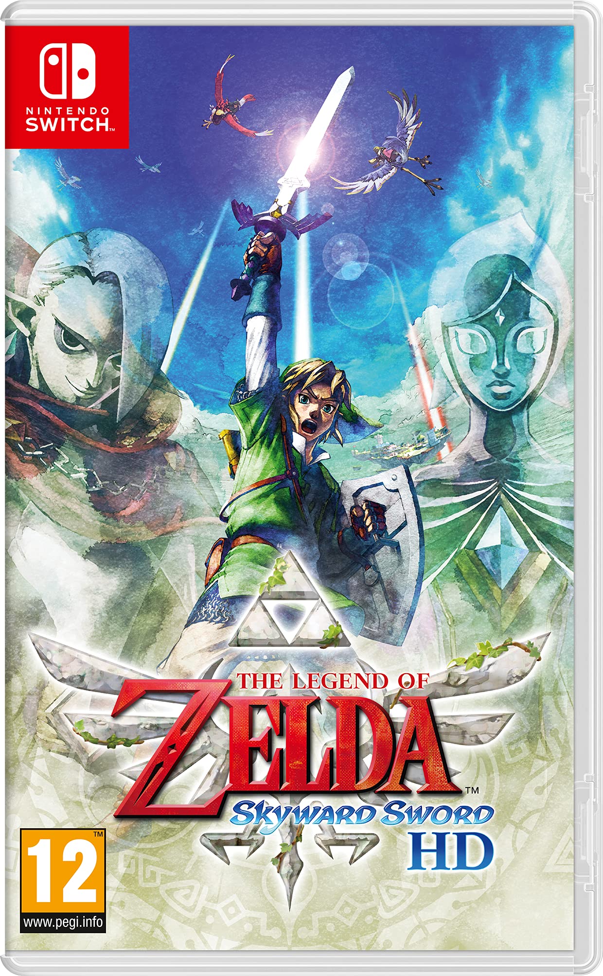 The Legend of Zelda: Skyward Sword HD for Nintendo Switch - Action-Adventure Game with Motion Controls | Perfect for Home Gaming & Travel Entertainment