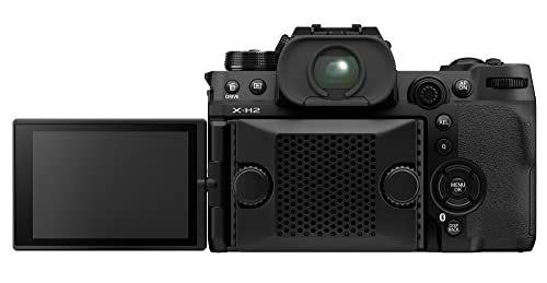 Fujifilm X-H2 Mirrorless Digital Camera Body (Black) - Professional 4K Video & Photography for Travel, Vlogging & Content Creation