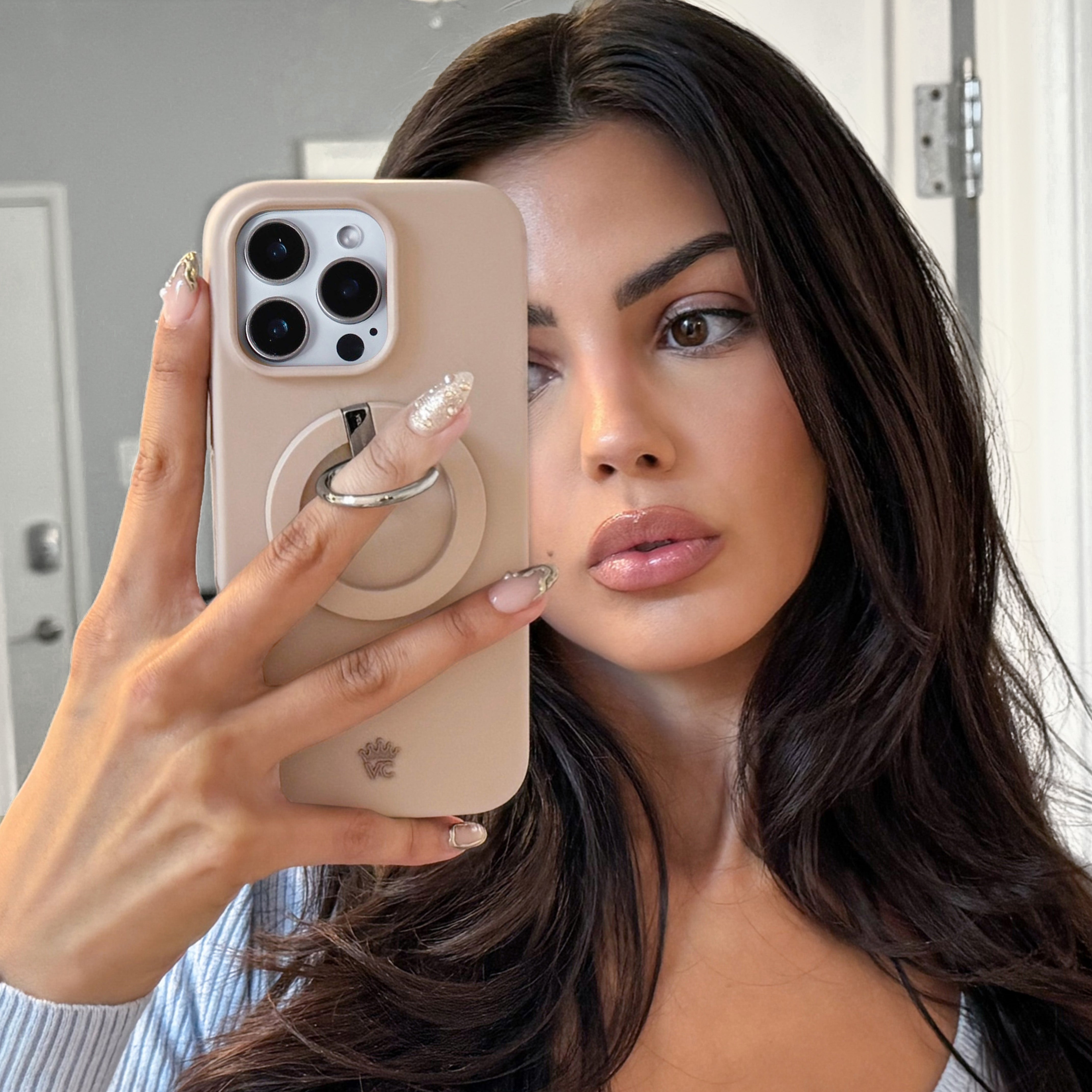 Premium Toasted Almond iPhone Case - Slim Protective Cover for iPhone [Model Numbers] - Durable & Stylish for Everyday Use, Travel, and Outdoor Activities