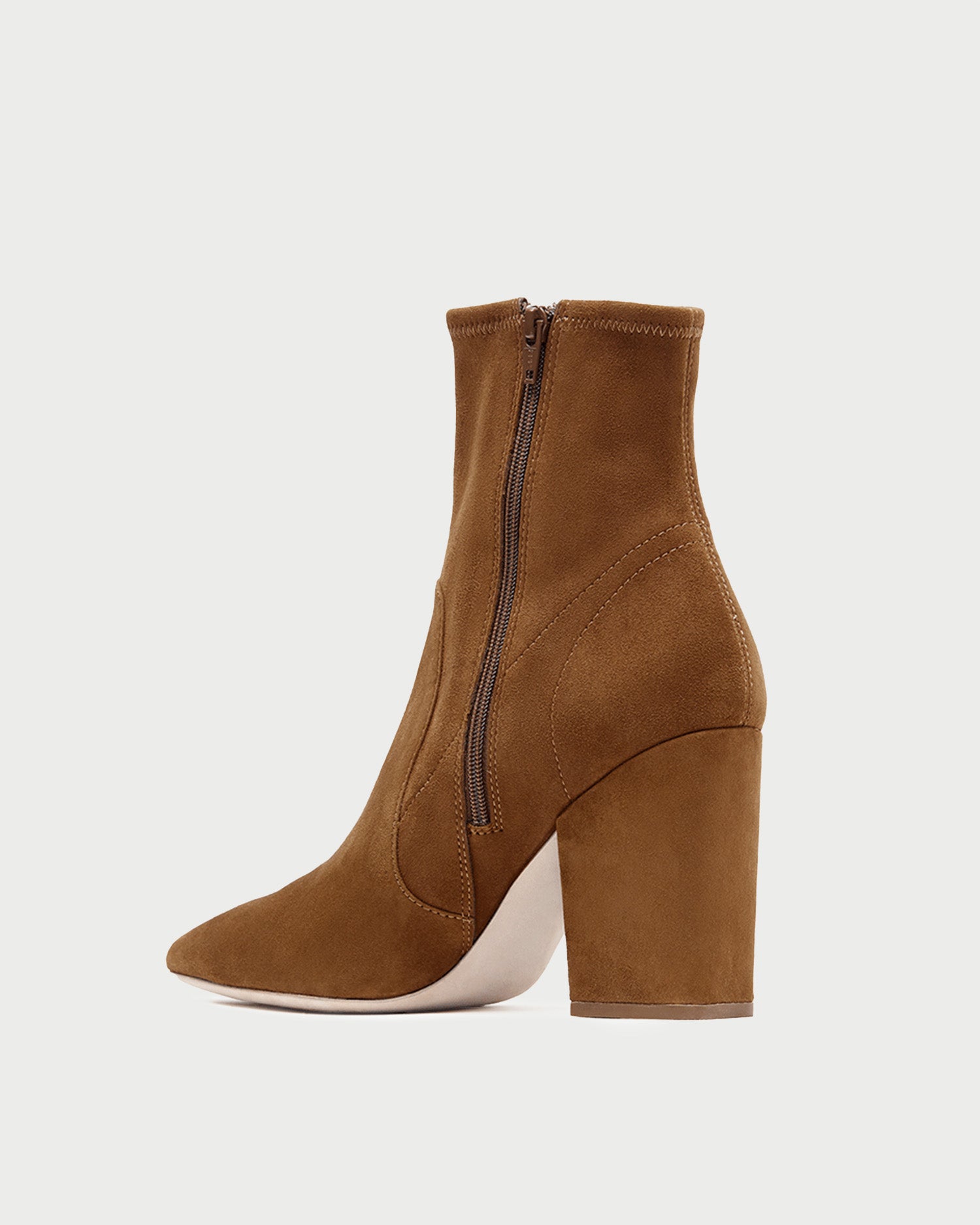 Isla Cacao Suede Slim Ankle Bootie - Women's Fashion Boots for Fall & Winter | Comfortable Casual & Office Wear | Perfect for Date Night & Work Outfits