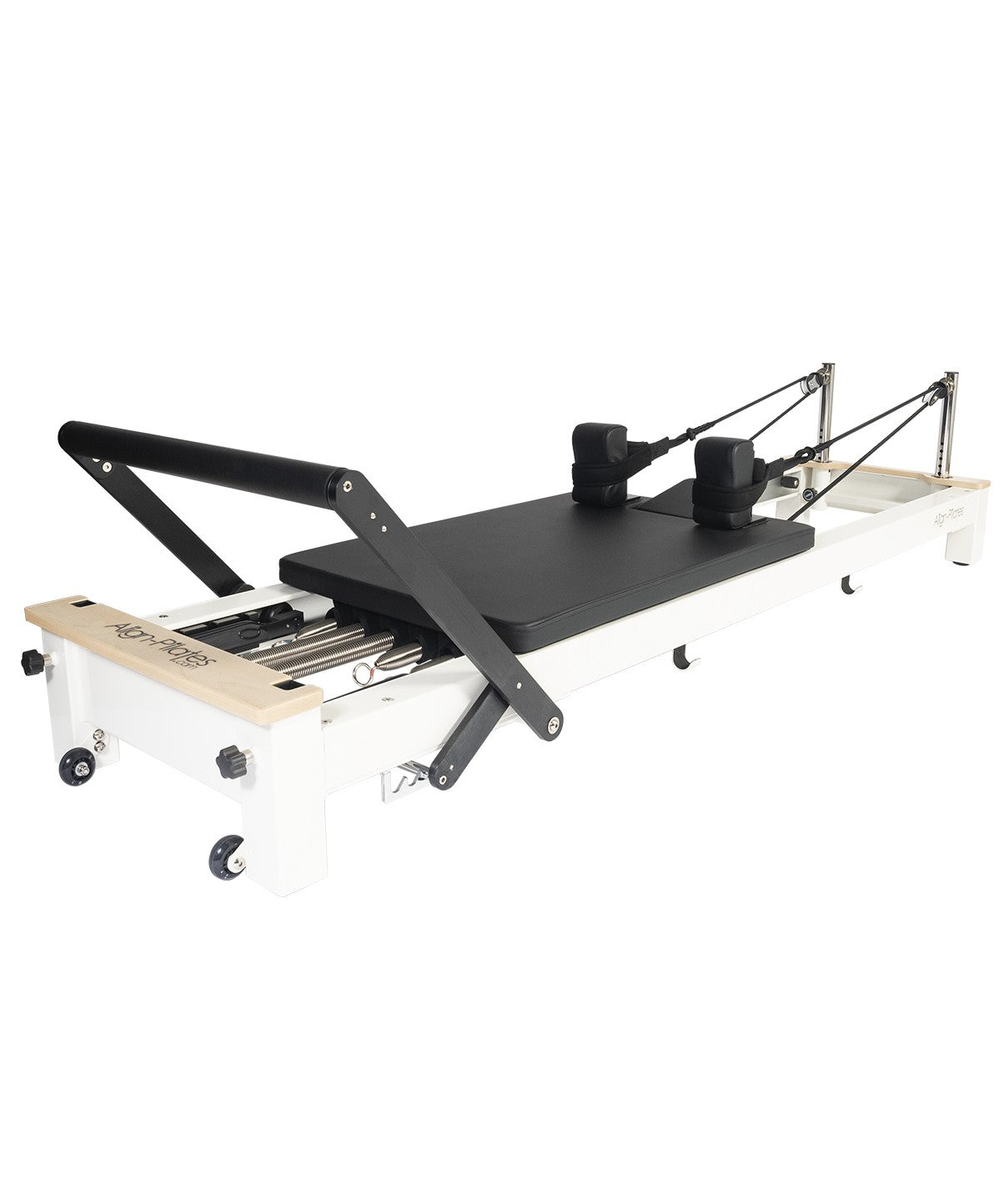 Premium C8S Reformer Pilates Machine - White | Professional Home & Studio Workout Equipment for Strength, Flexibility & Rehabilitation
