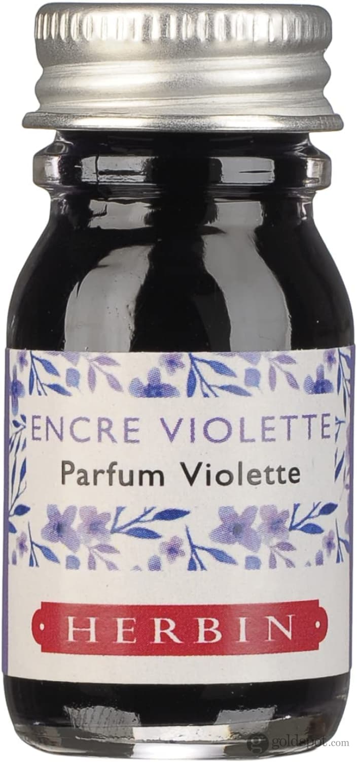 J. Herbin Scented Ink Gift Set - 5 Bottles (10mL Each) for Fountain Pens, Calligraphy & Letter Writing - Perfect for Writers & Artists