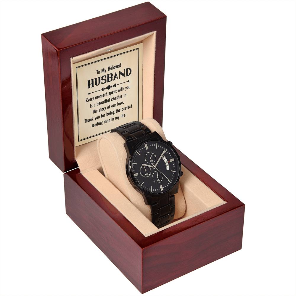 Stylish Men's Watch - Perfect Gift for Husband from Wife | Birthday, Anniversary Present for Him | Ideal for Daily Wear, Office & Special Occasions