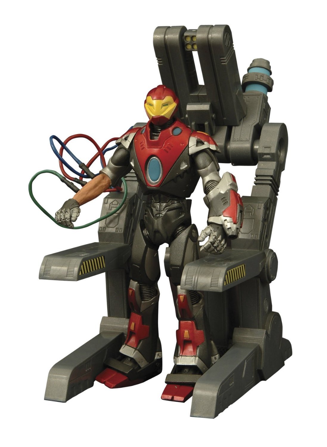 Marvel Select Ultimate Iron Man Action Figure - 7-Inch Collectible Toy with Articulated Joints & Detailed Design | Perfect for Display, Gifts, and Marvel Fans