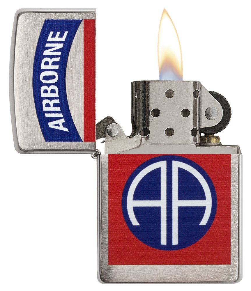 Zippo Army Windproof Lighter - Classic Military Design, Refillable & Durable - Perfect for Outdoor Adventures, Camping & Survival Gear