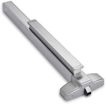 ANSI Grade 1 Stainless Steel Commercial Push Panic Bar & Emergency Exit Device - Ideal for Office Buildings, Schools, and Public Safety Applications
