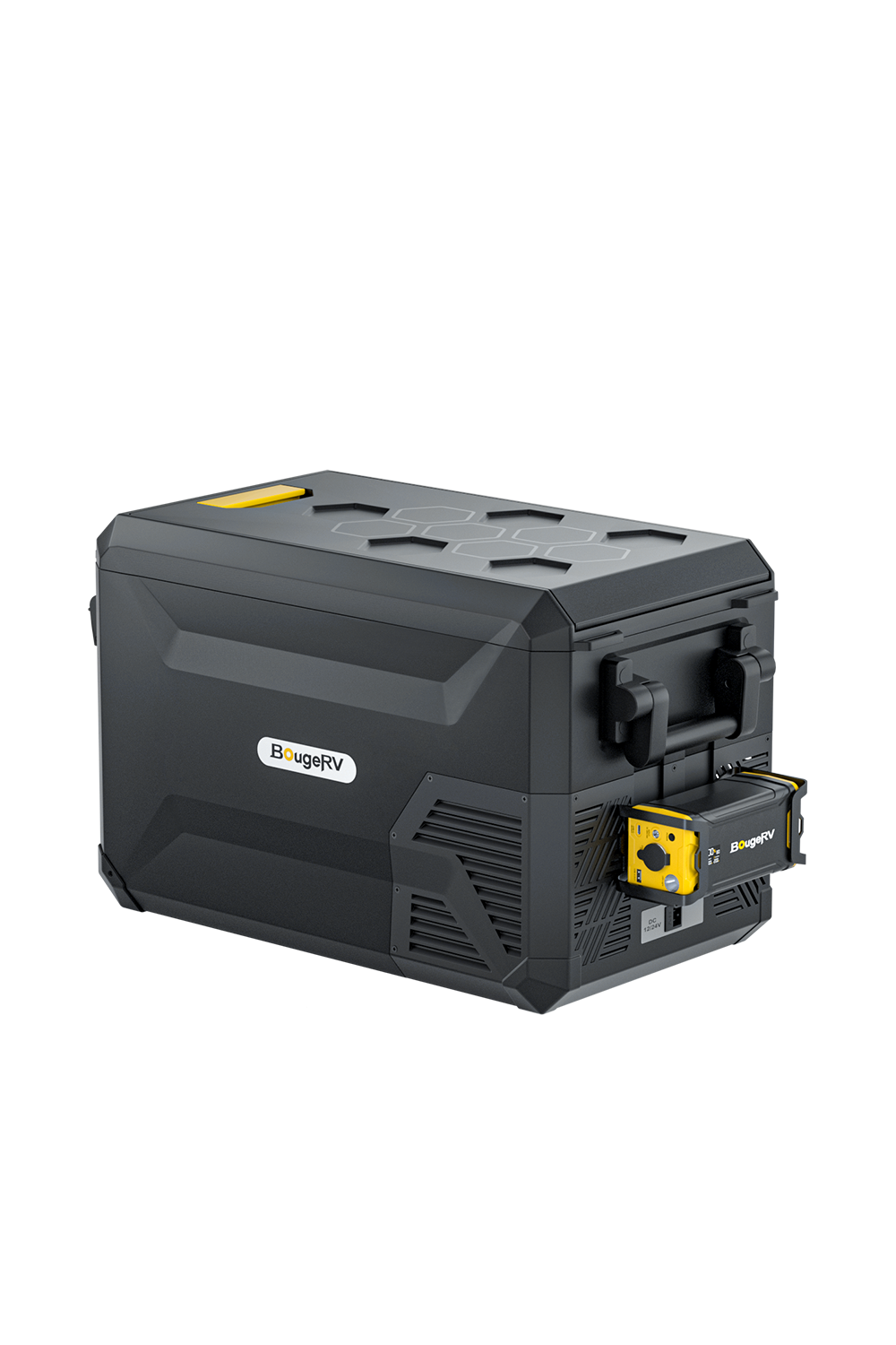 BougeRV ASPEN 30 12V 34QT Portable Car Refrigerator with 220Wh Backup Battery - Perfect for Road Trips, Camping & Outdoor Adventures
