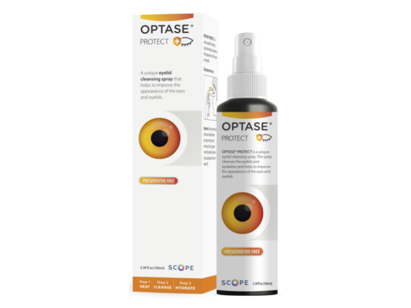 Optase Protect Eye Drops (100mL) - Soothing Relief for Dry, Irritated Eyes - Perfect for Contact Lens Wearers & Computer Users